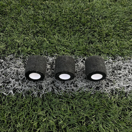 3x ruller sportstape - sort