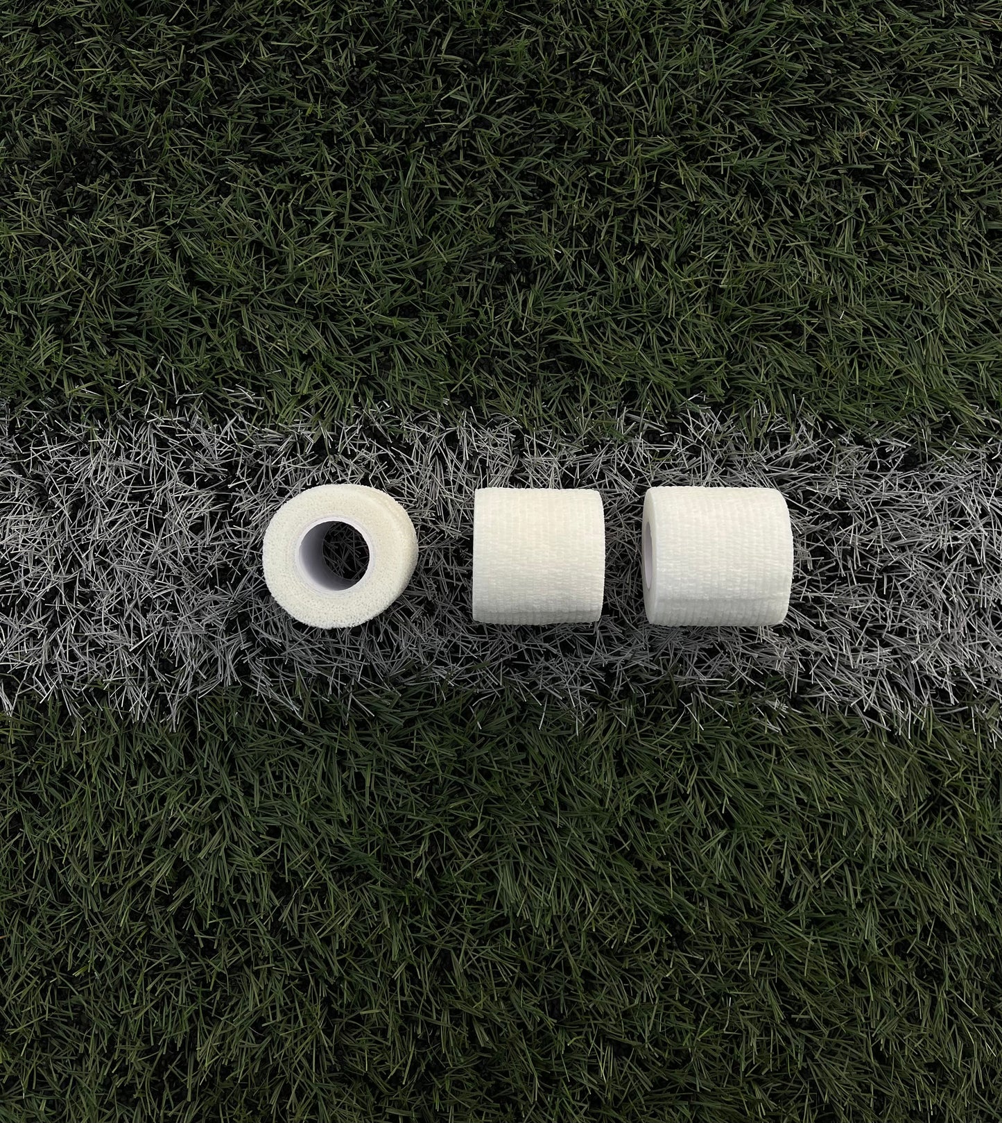 3x ruller sportstape - hvid