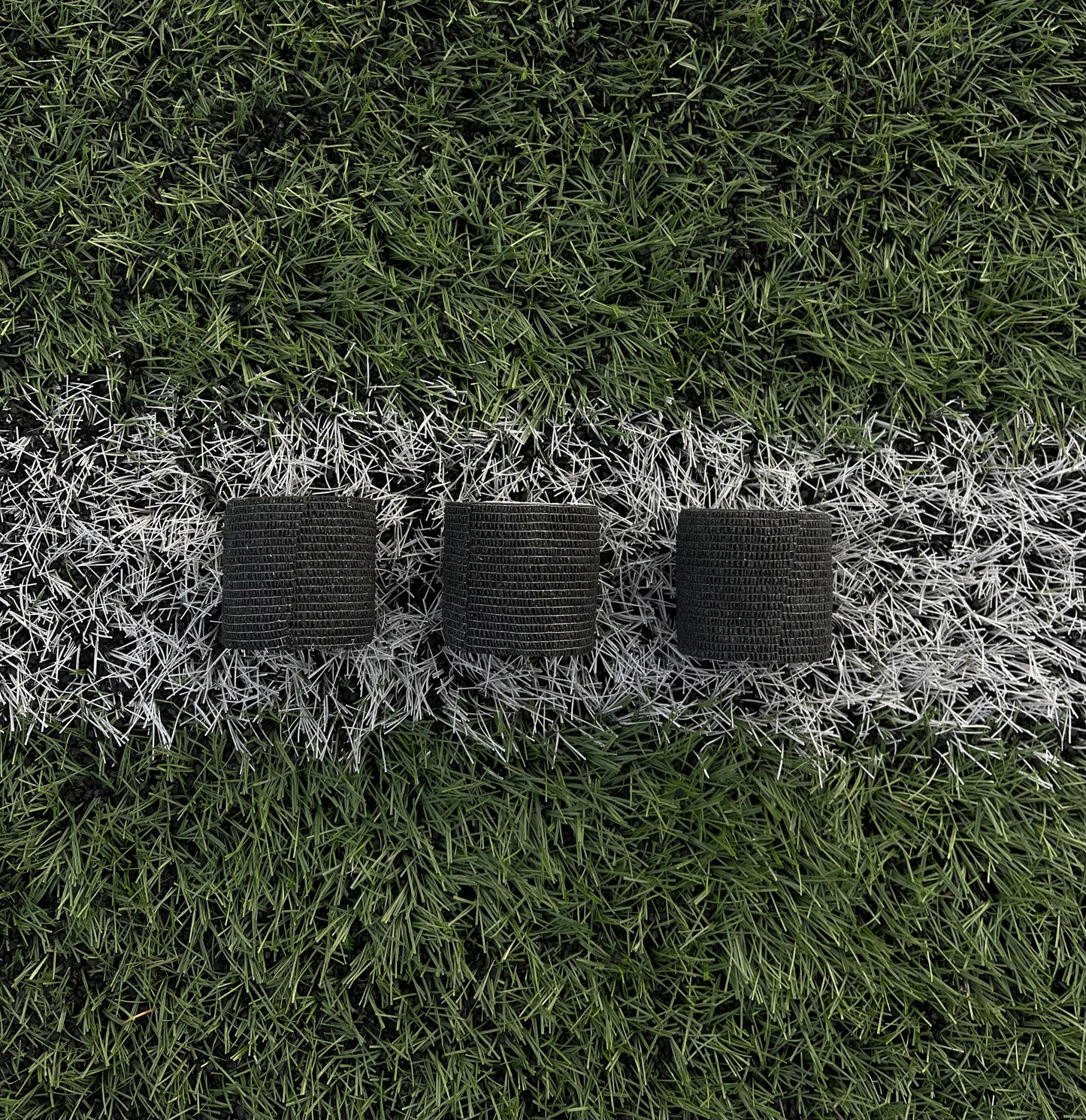 3x ruller sportstape - sort